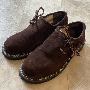 Brown Suede Leather Shoes
